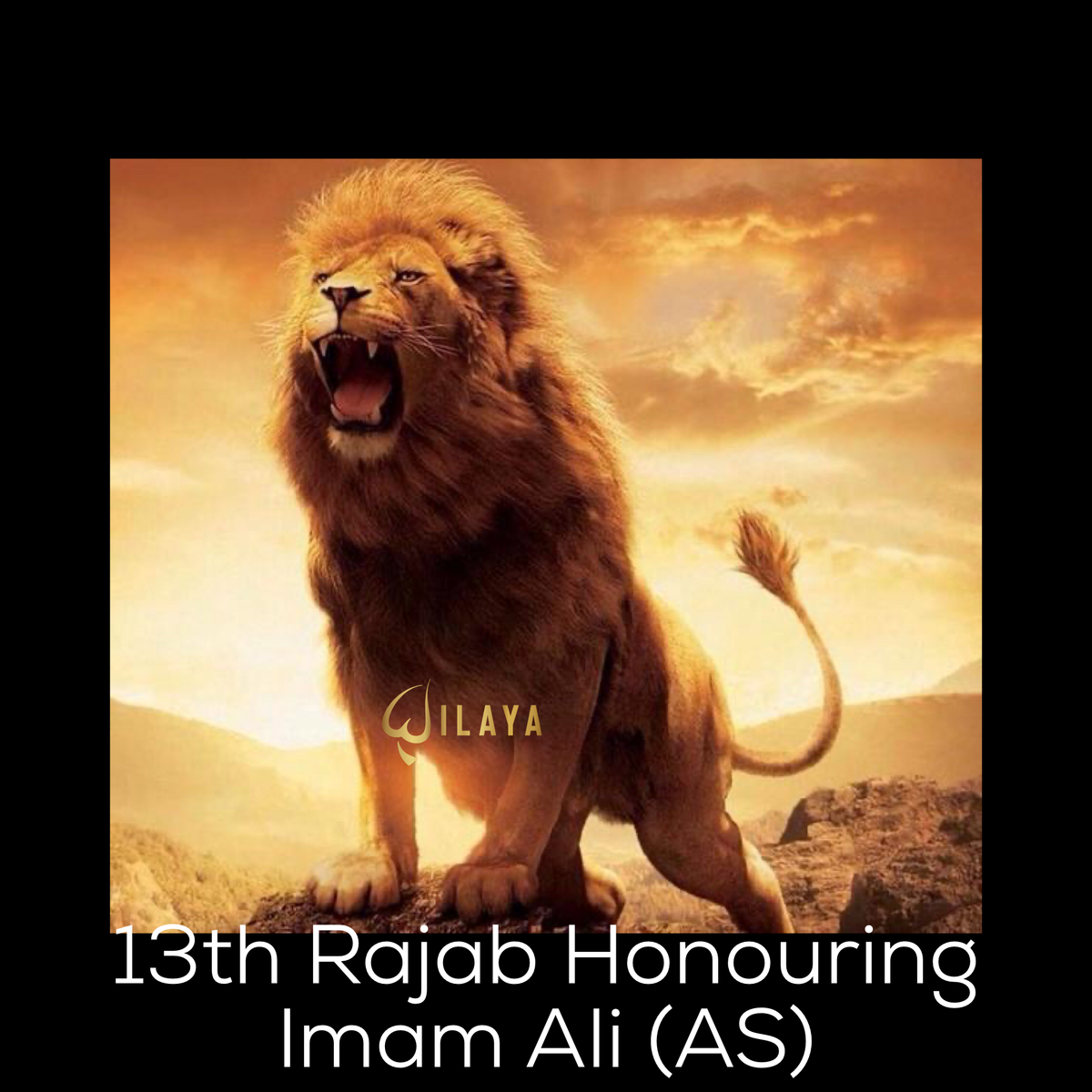 Alaa Rajab 13th Rajab Honouring Imam Ali (AS) – Wilaya