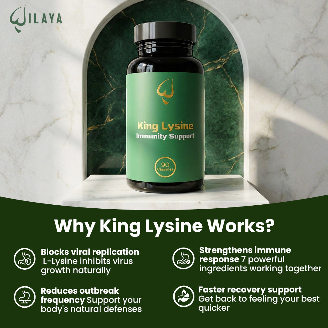 King Lysine (L-Lysine, Vitamin C & D, Echinacea, Ginger & More)