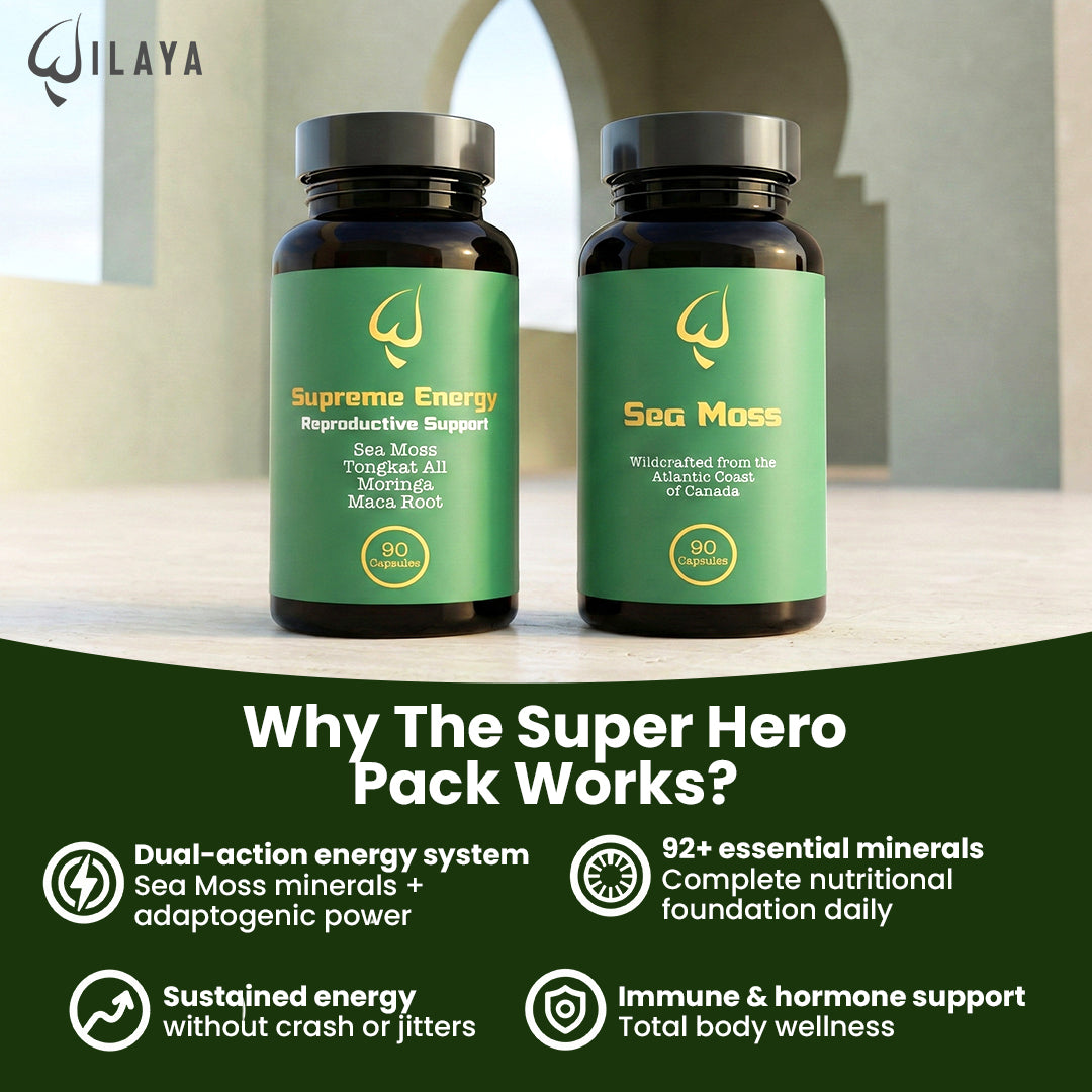 Superhero Pack (Energy & Libido Boost)